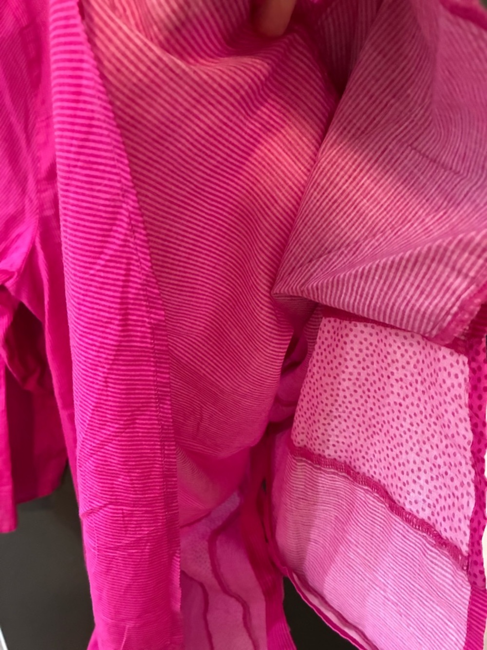 GUDRUN SJODEN NWOT Sjoden Fuchsia Tunic Dress Organic ethically made! - Picture 10 of 12